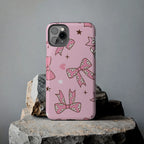 Pretty Pink Bows Phone Case (Apple & Android) - Pink Sweetheart