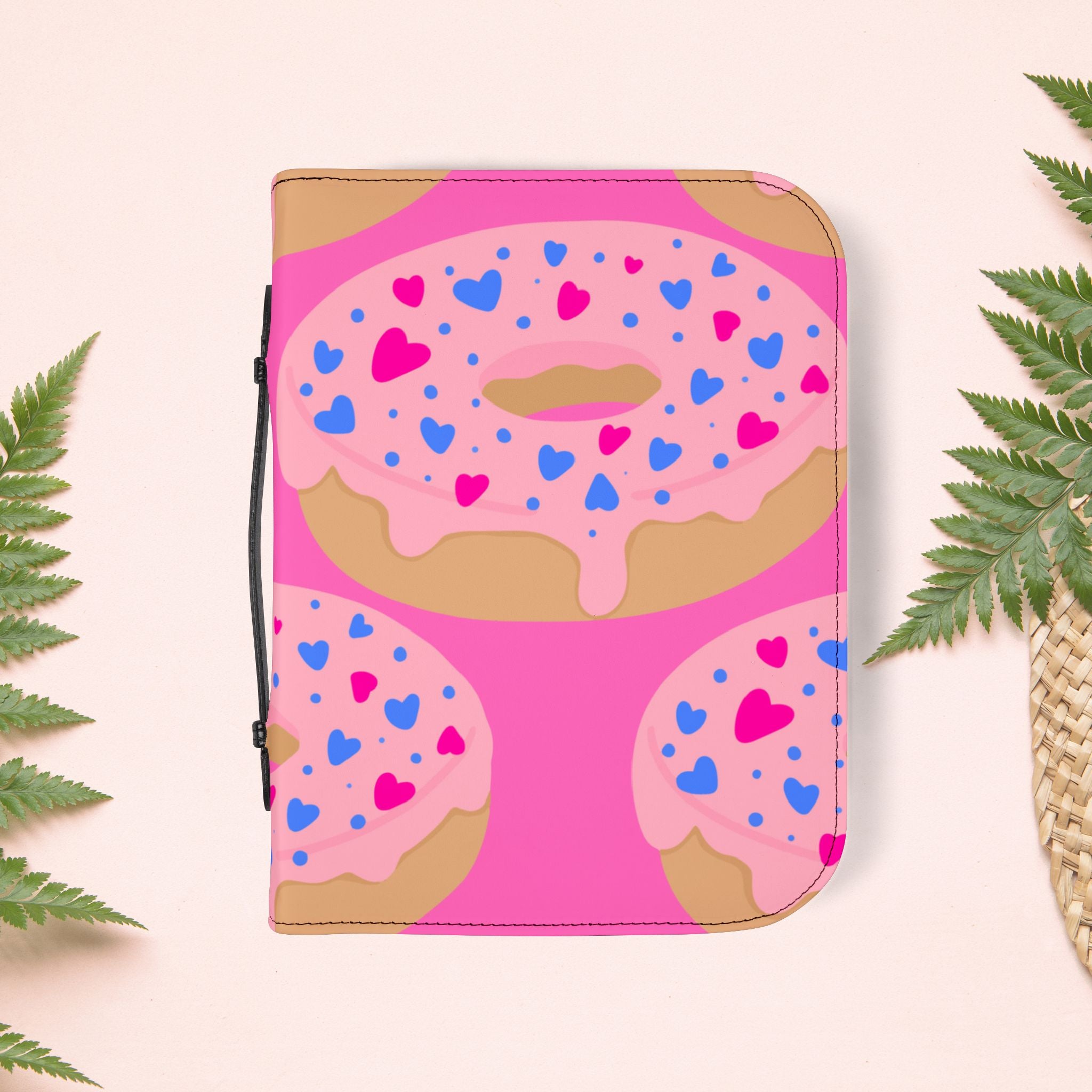 Cute Glazed Donut Book Cover
