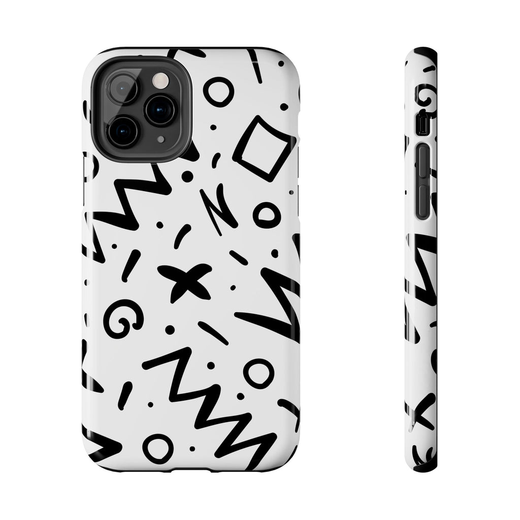 Abstract Memphis Pattern Phone Case (Apple & Android)
