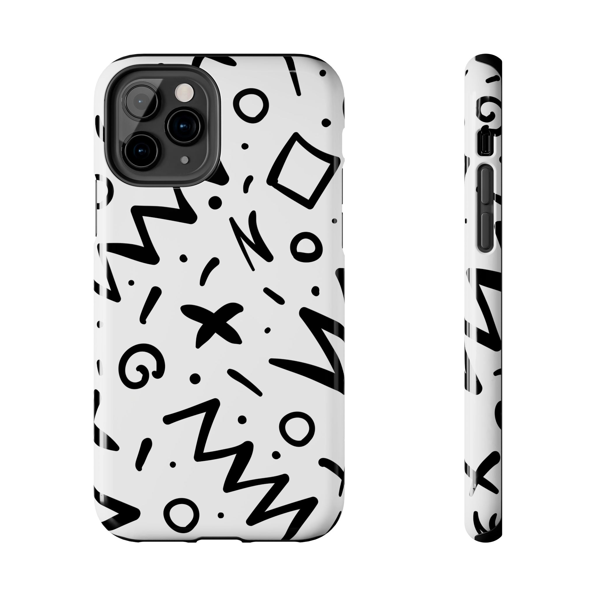 Abstract Memphis Pattern Phone Case (Apple & Android)