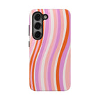 Wave Nostalgia Phone Case (Apple & Android) - Pink Sweetheart
