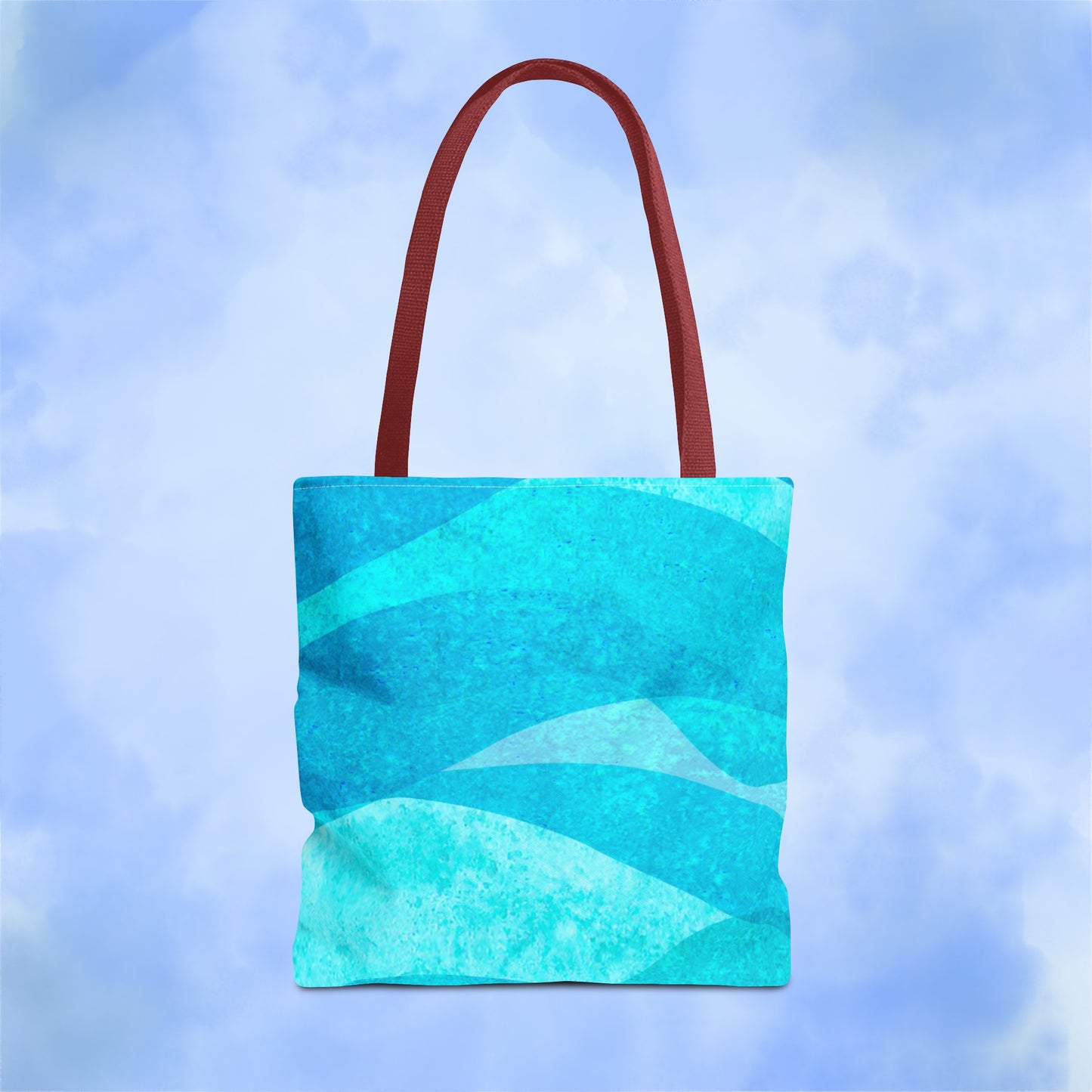 Blue Waves Tote Bag