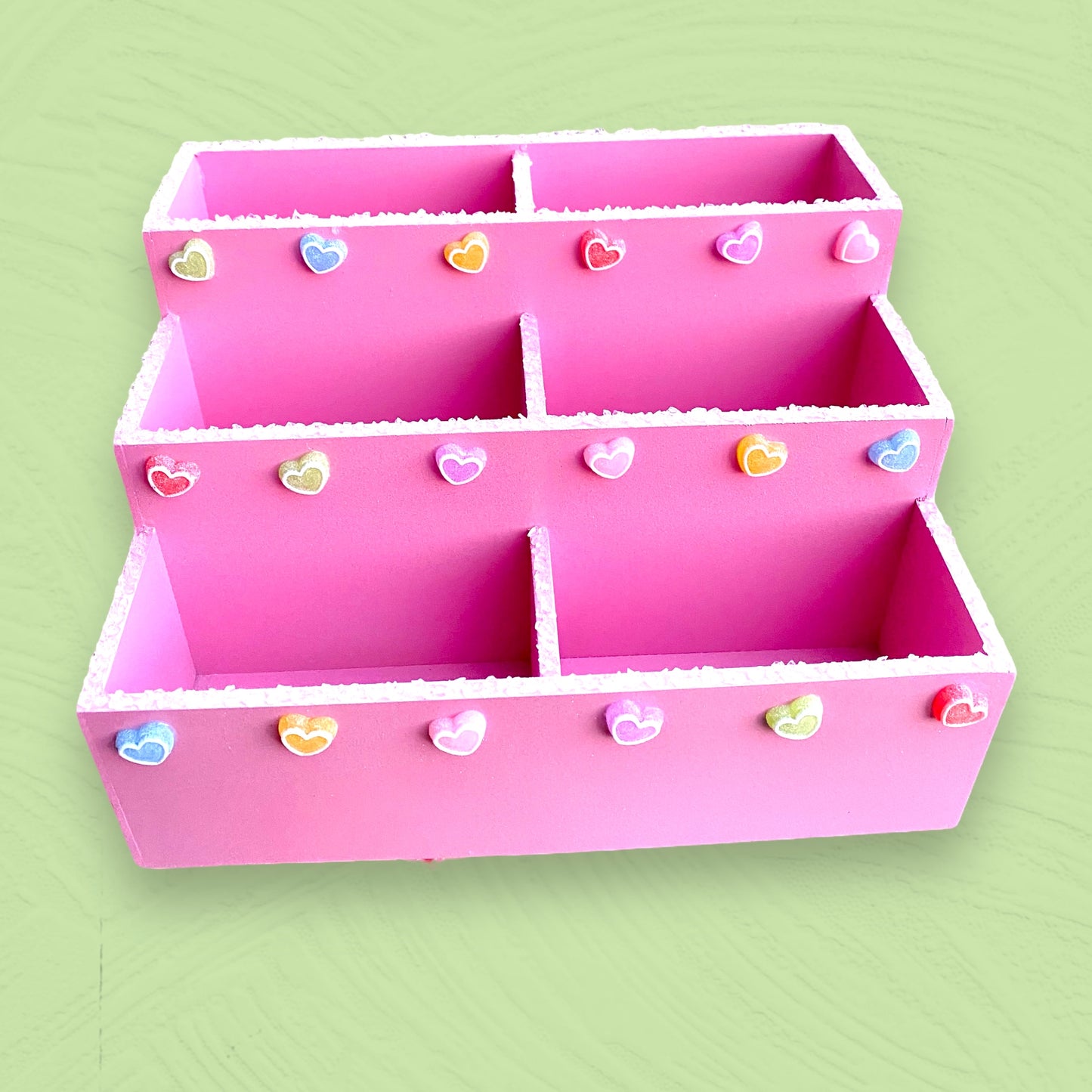 Sugary Sweet Pink Makeup Organizer