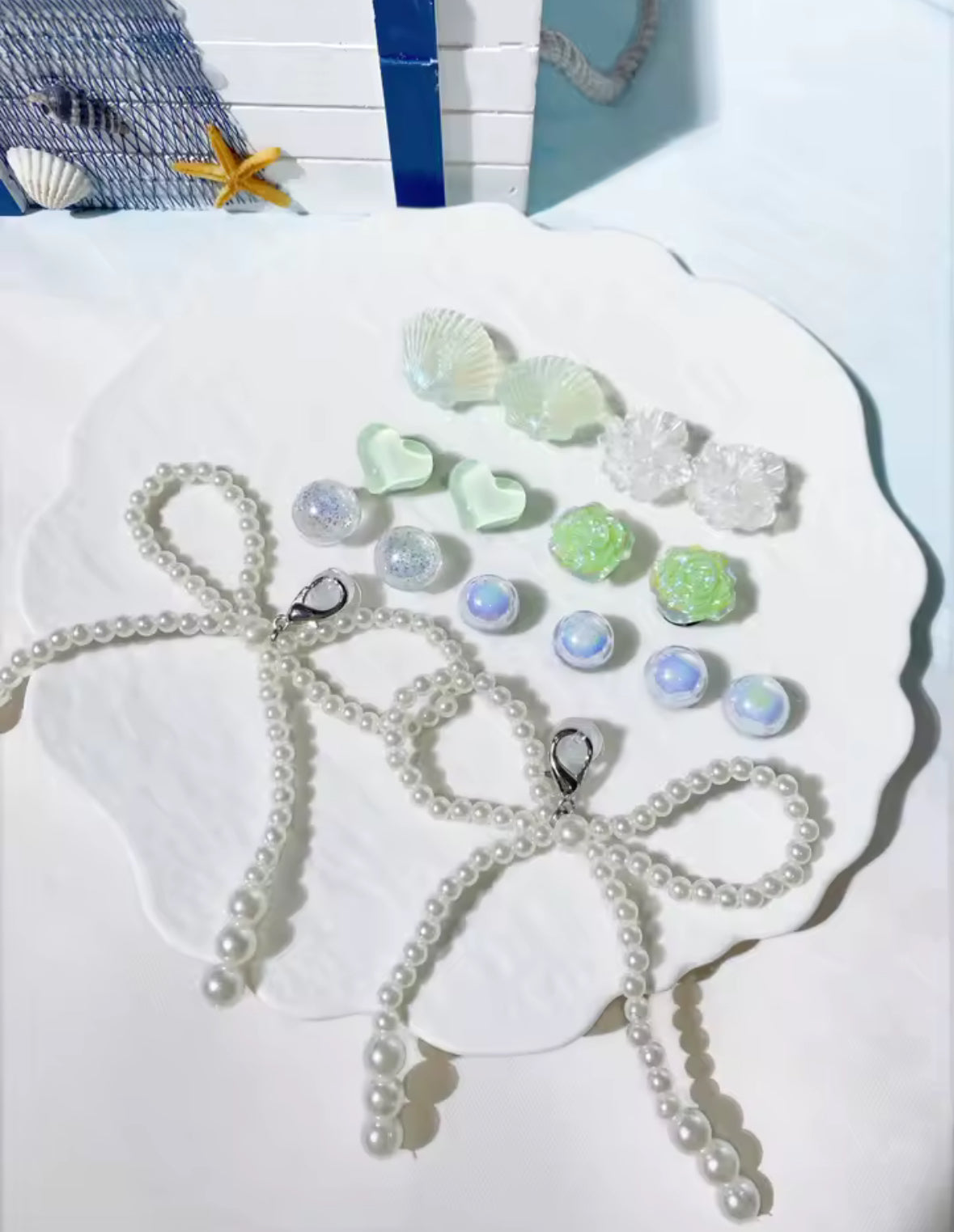 Pistachio Mint Clog Charms Set