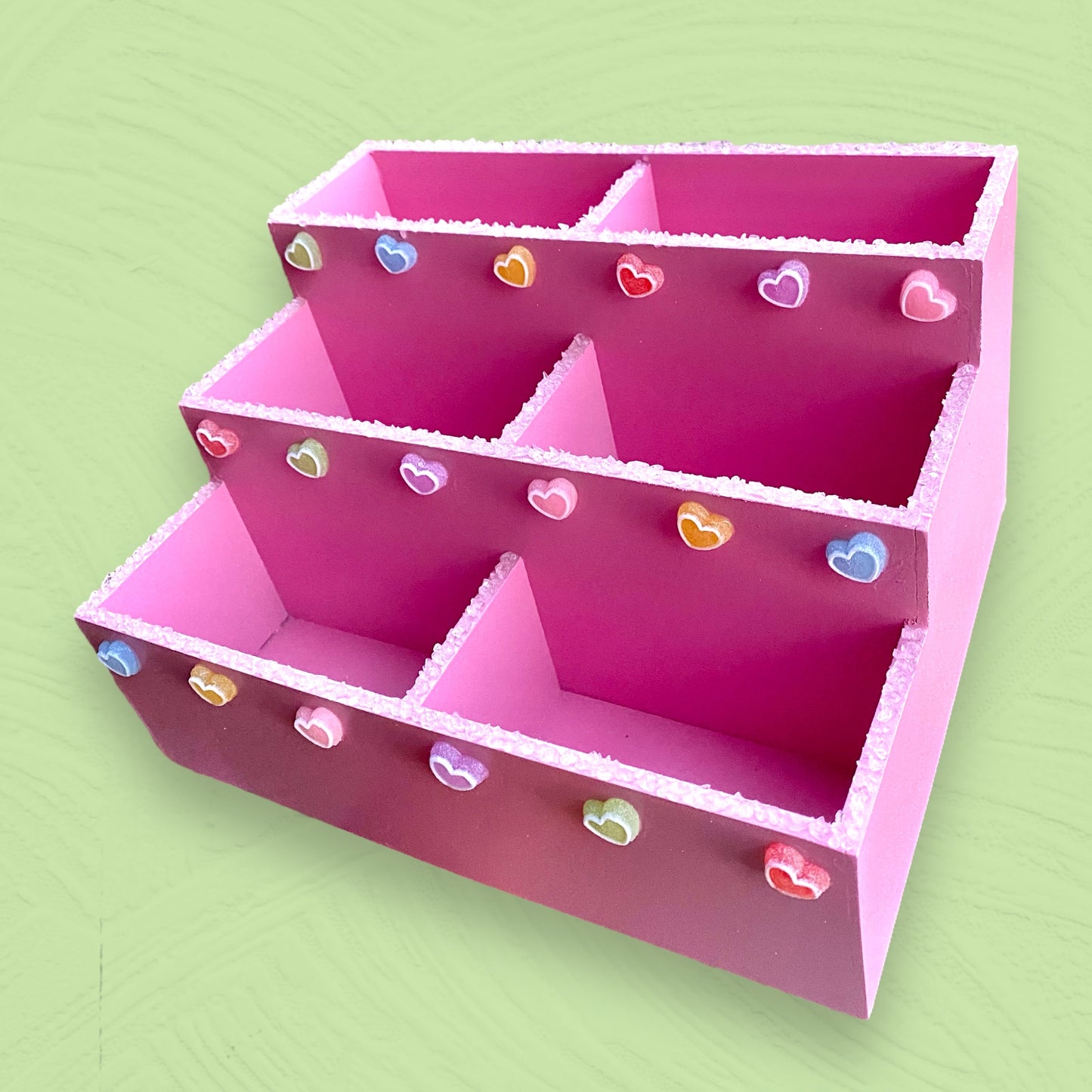 Sugary Sweet Pink Makeup Organizer