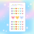 Single Page Saving Challenges & Trackers Inserts - A6