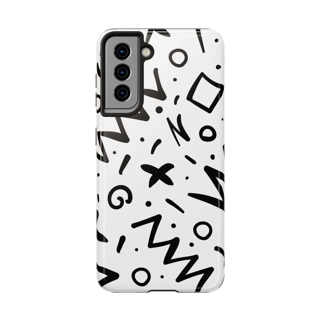 Abstract Memphis Pattern Phone Case (Apple & Android)