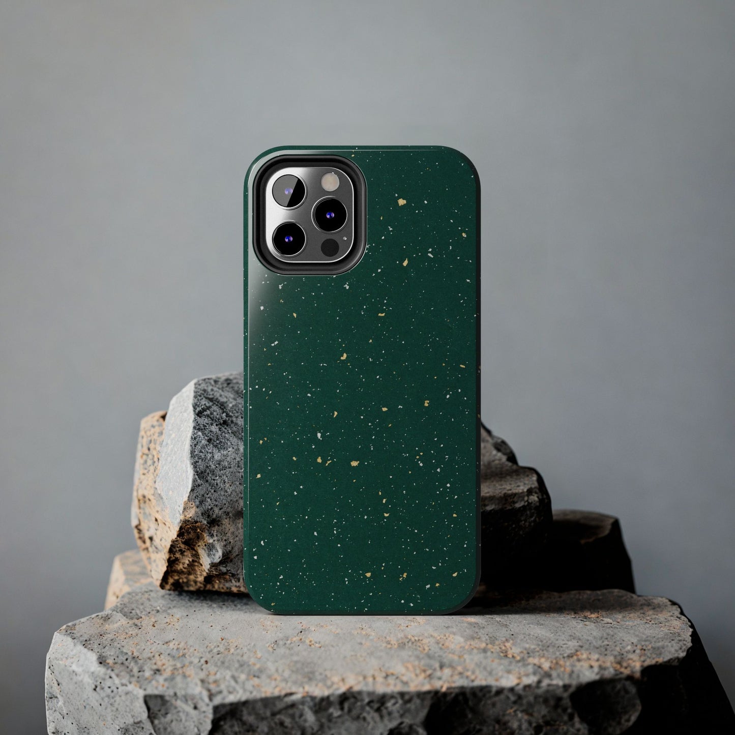 Emerald Gold Flecked Phone Case