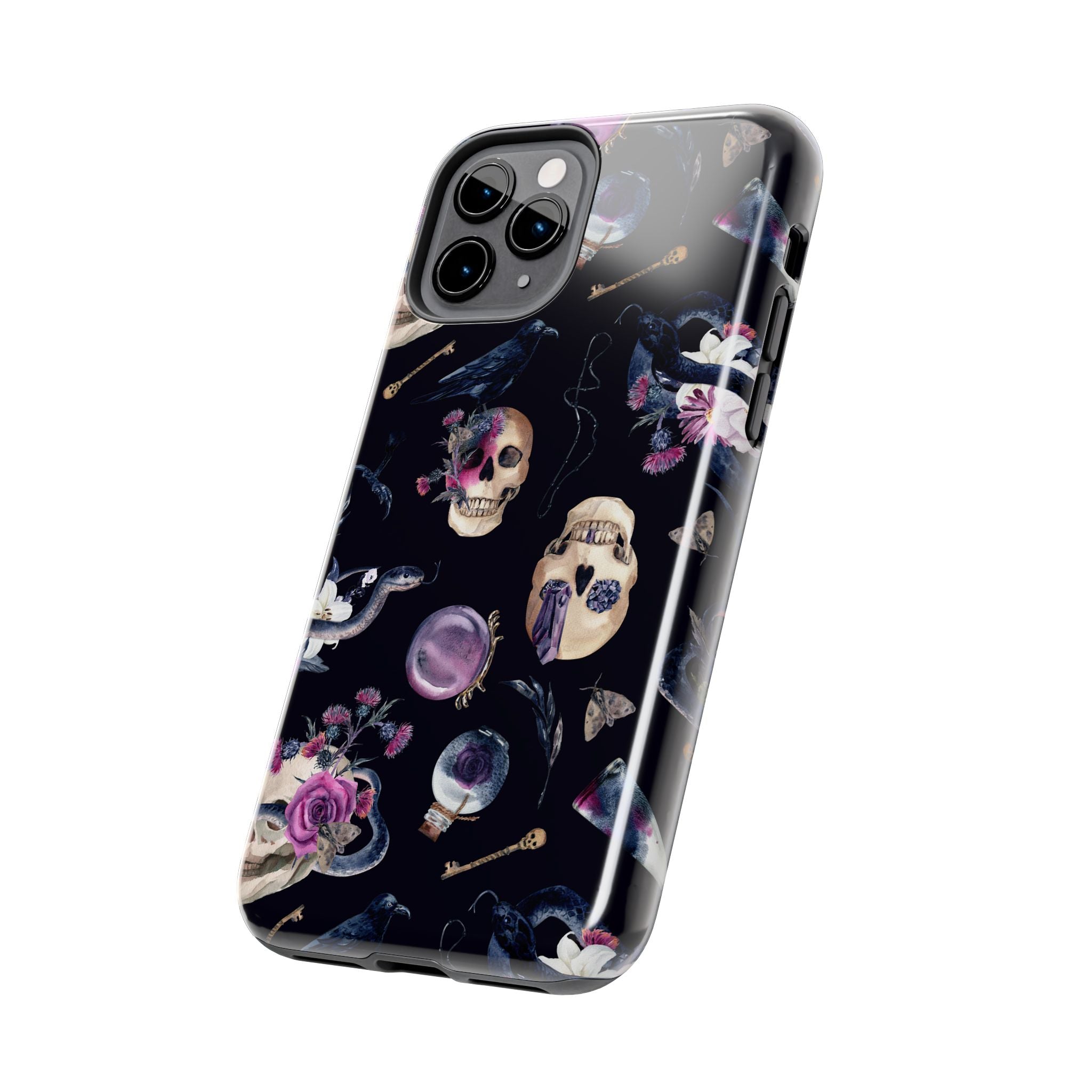 Gothic Witch Spells Phone Case (Apple & Android)