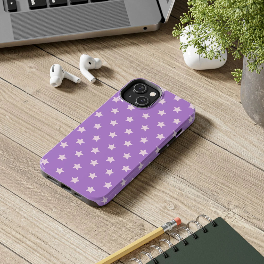 Purple Star Power Phone Case (Apple & Android) - Pink Sweetheart