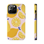 Sour Lemon Drop Phone Case (Apple & Android) - Pink Sweetheart