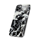 Black & White Shattered Phone Case (Apple & Android) - Pink Sweetheart