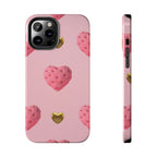 Heart of Gold Pink Phone Case (Apple & Android)