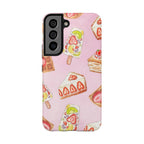 Tasty Pastry Treats Phone Case (Apple & Android) - Pink Sweetheart