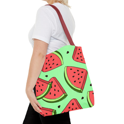 Cartoon Watermelon Tote Bag