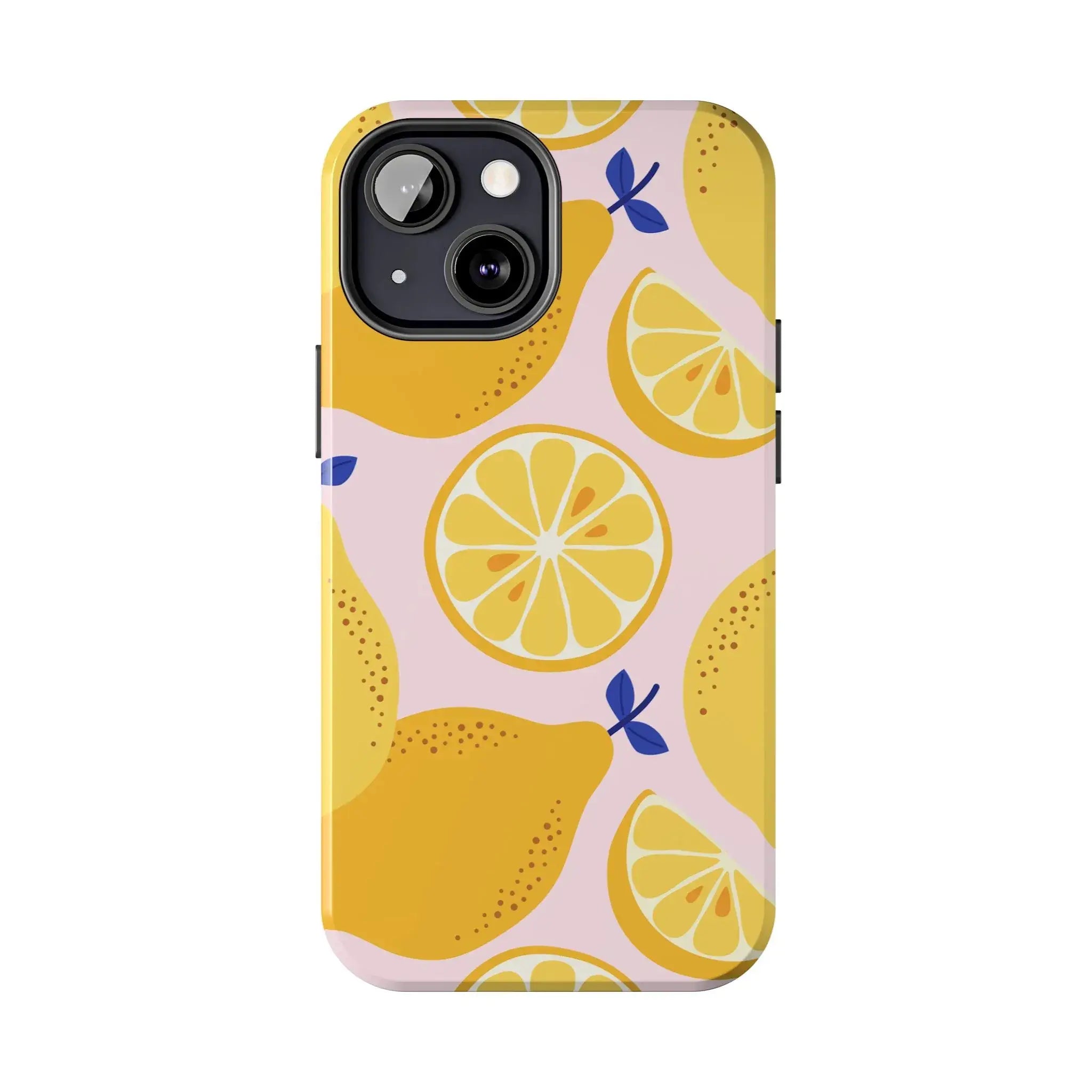 Sour Lemon Drop Phone Case (Apple & Android) - Pink Sweetheart