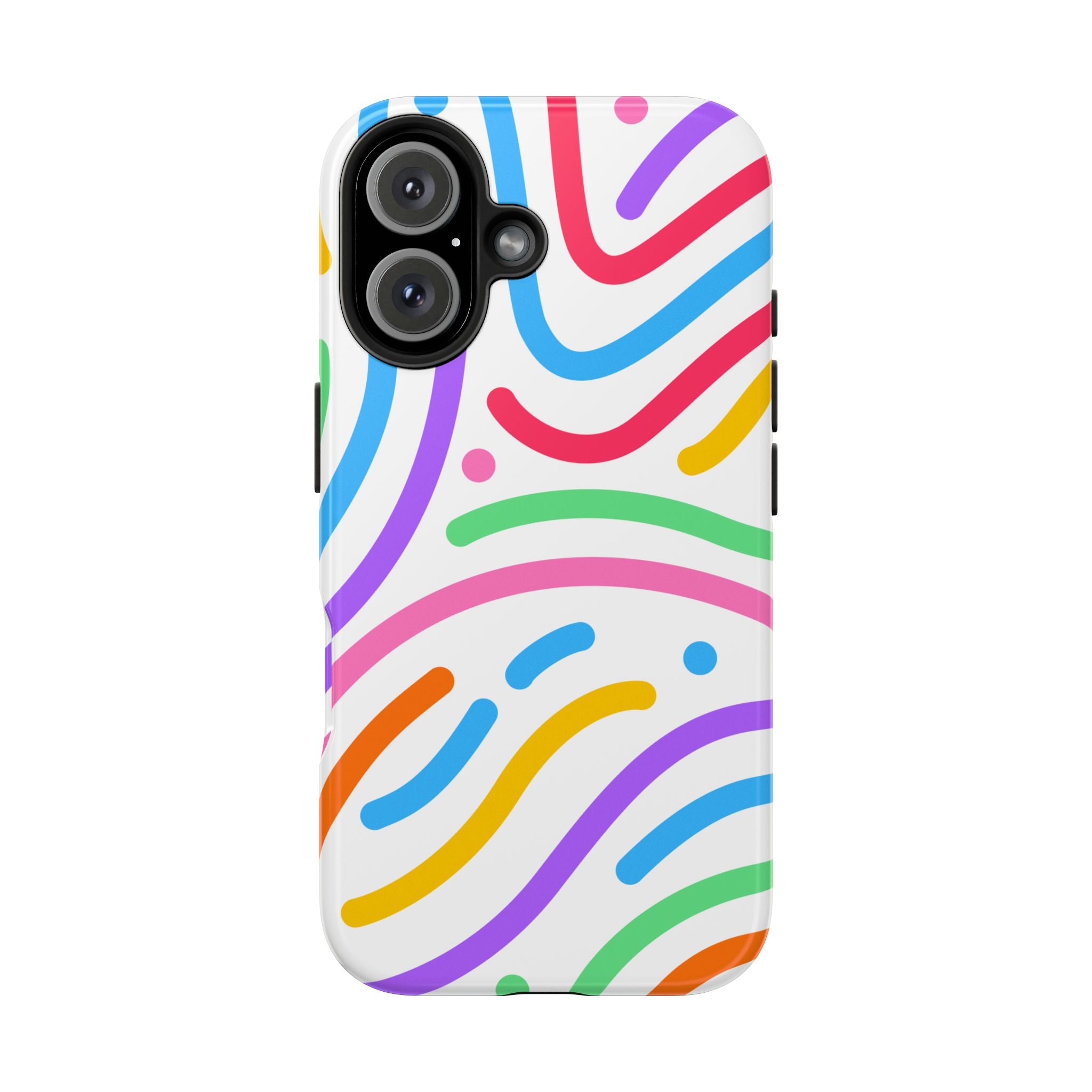 Rainbow Swirls Phone Case (Apple & Android)
