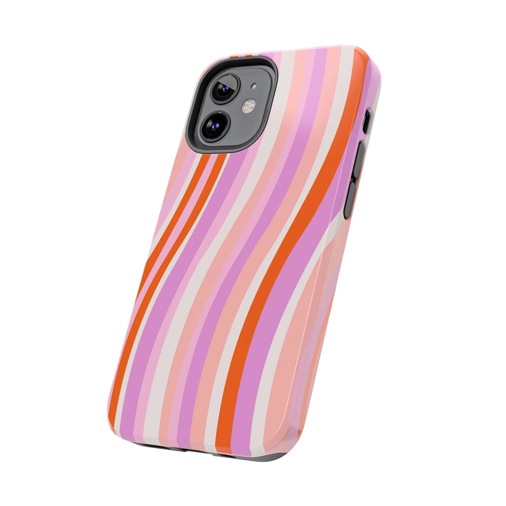 Wave Nostalgia Phone Case (Apple & Android) - Pink Sweetheart