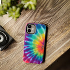 Groovy Tie Dye Phone Case (Apple & Android) - Pink Sweetheart