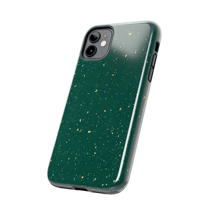 Emerald Gold Flecked Phone Case