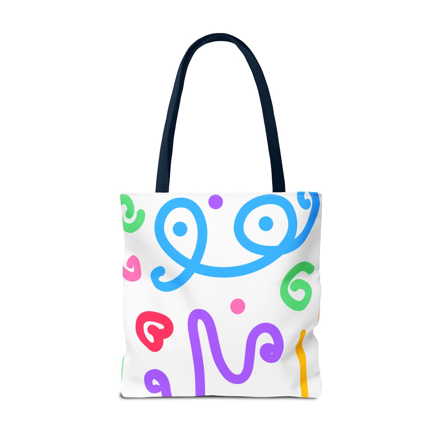 Colorful Doodles Tote Bag