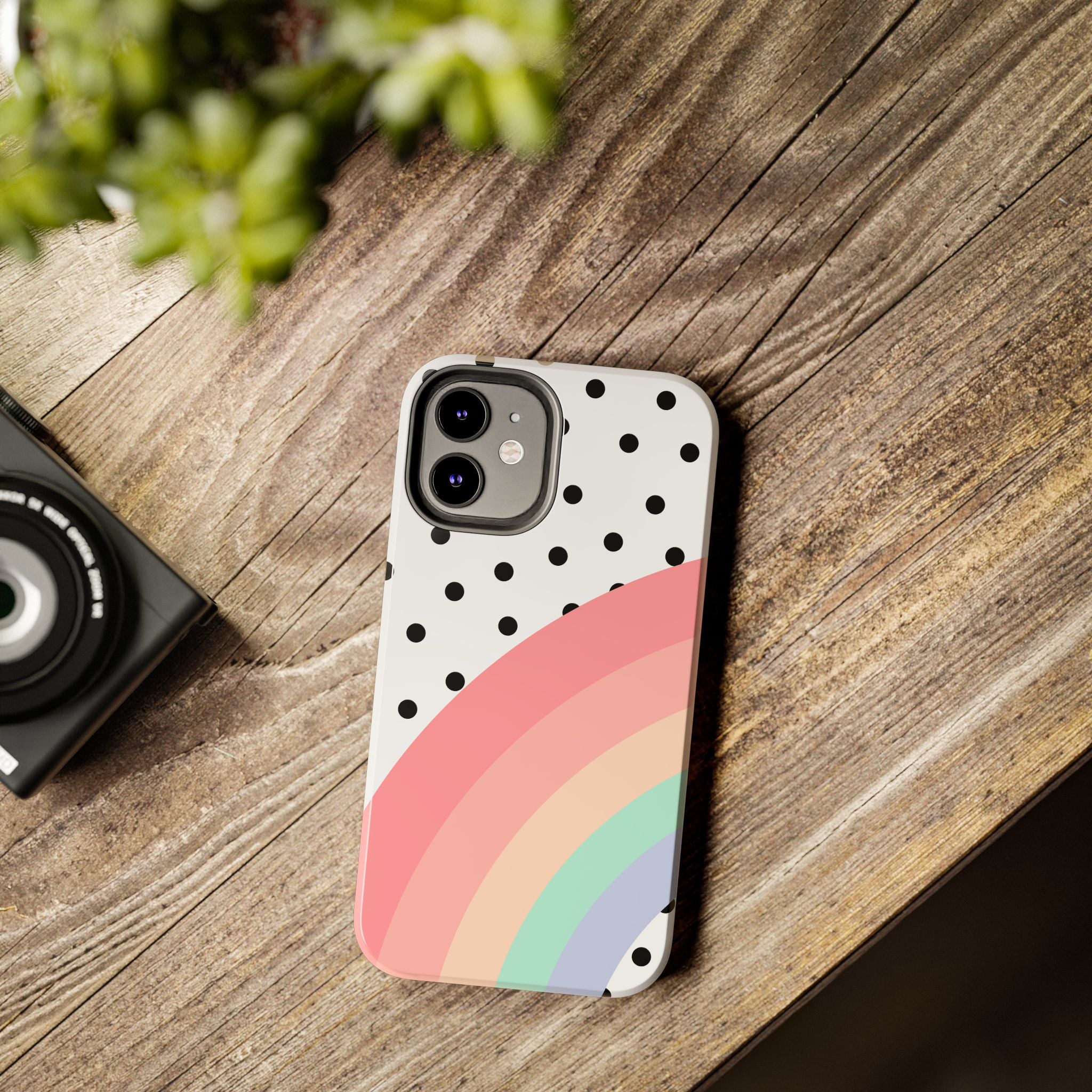 Polka Dot Rainbow Phone Case (Apple & Android)