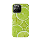 Green Citrus Lime Phone Case (Apple & Android) - Pink Sweetheart