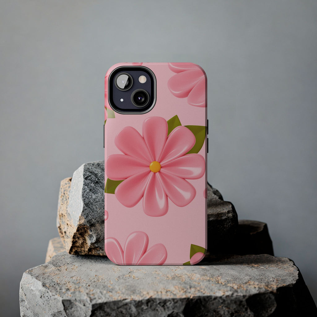 Pink Petal Flower Phone Case (Apple & Android)