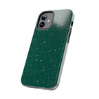Emerald Gold Flecked Phone Case (Apple & Android)