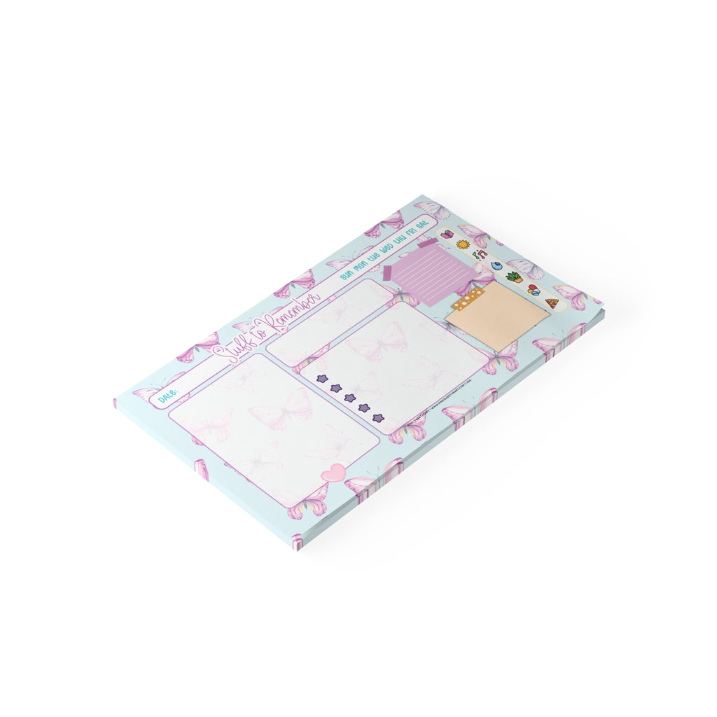 Mesmerizing Butterflies Sticky Note Pad