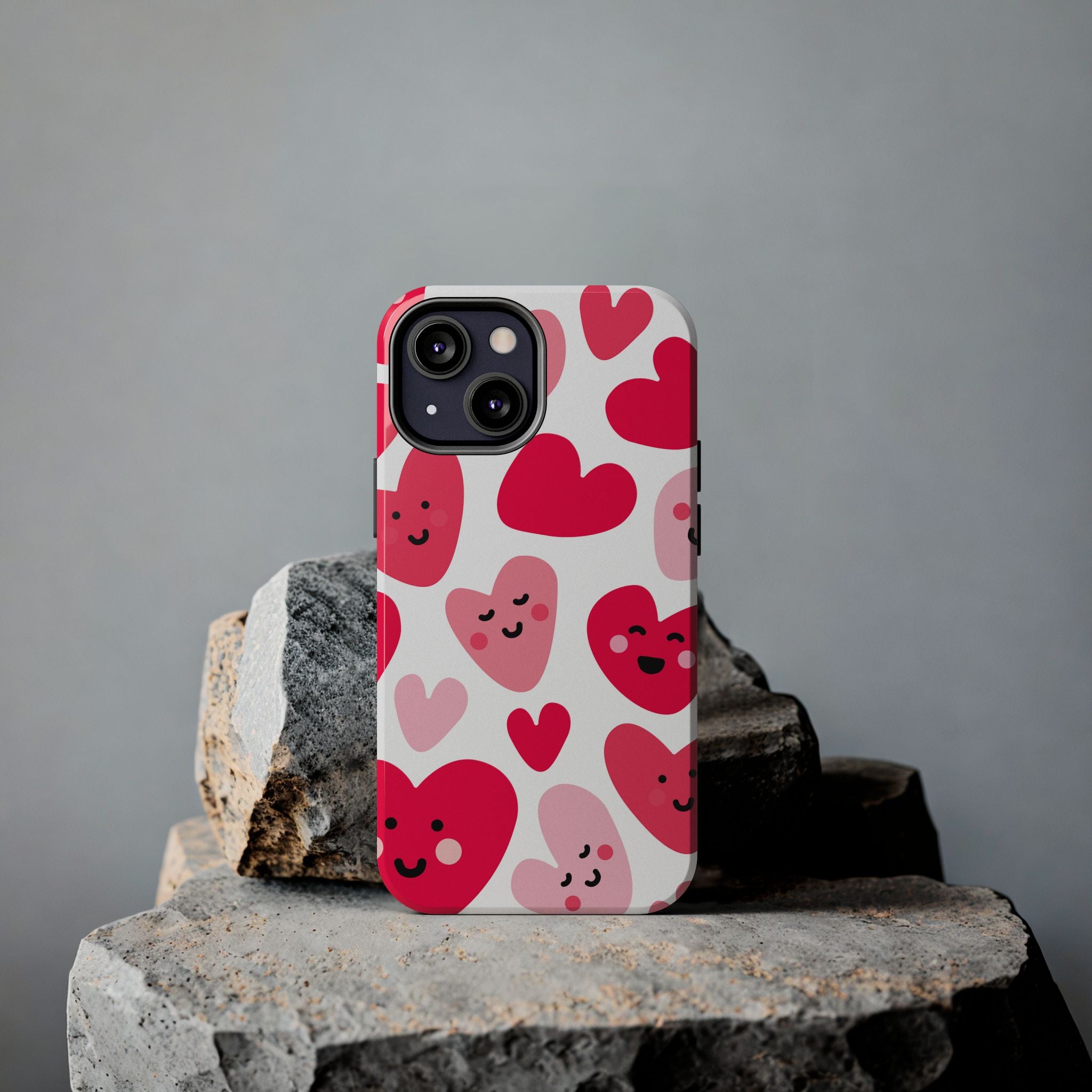 Happy Hearts Phone Case (Apple & Android)