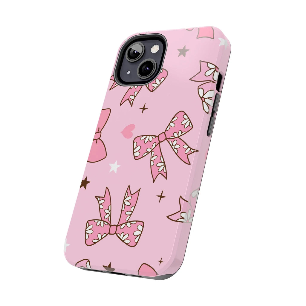 Pretty Pink Bows Phone Case (Apple & Android) - Pink Sweetheart