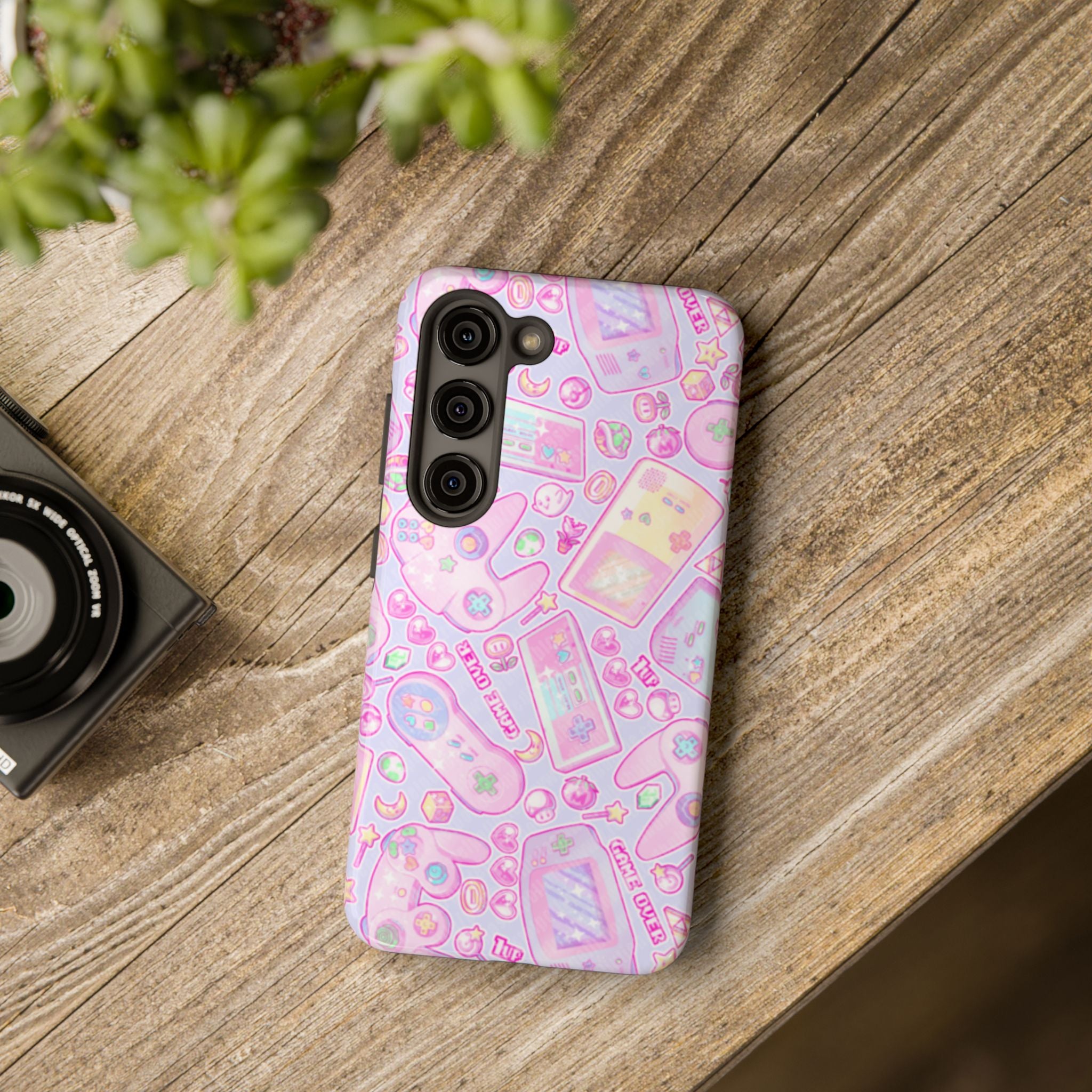 Pink Gamer Girl Phone Case (Apple & Android)