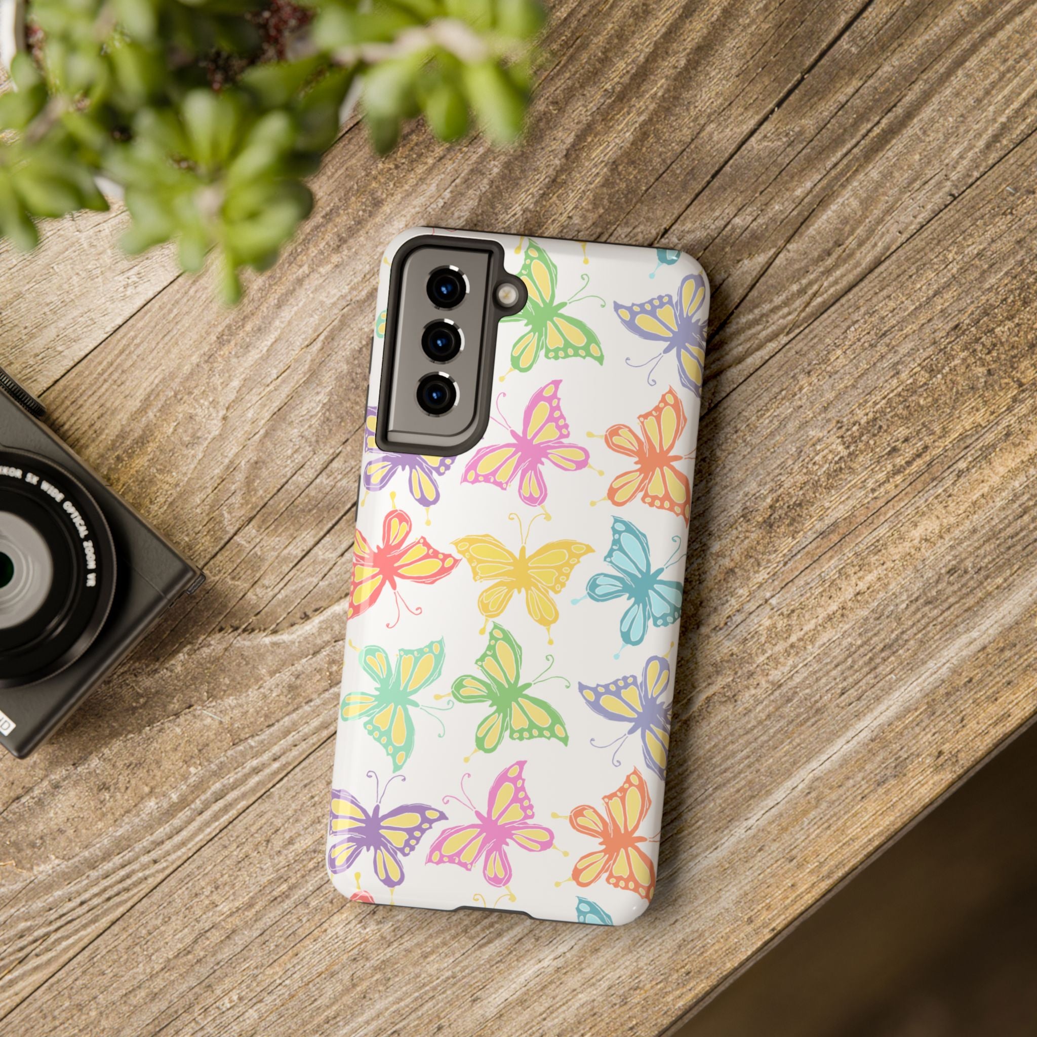 Busy Butterflies Phone Case (Apple & Android)