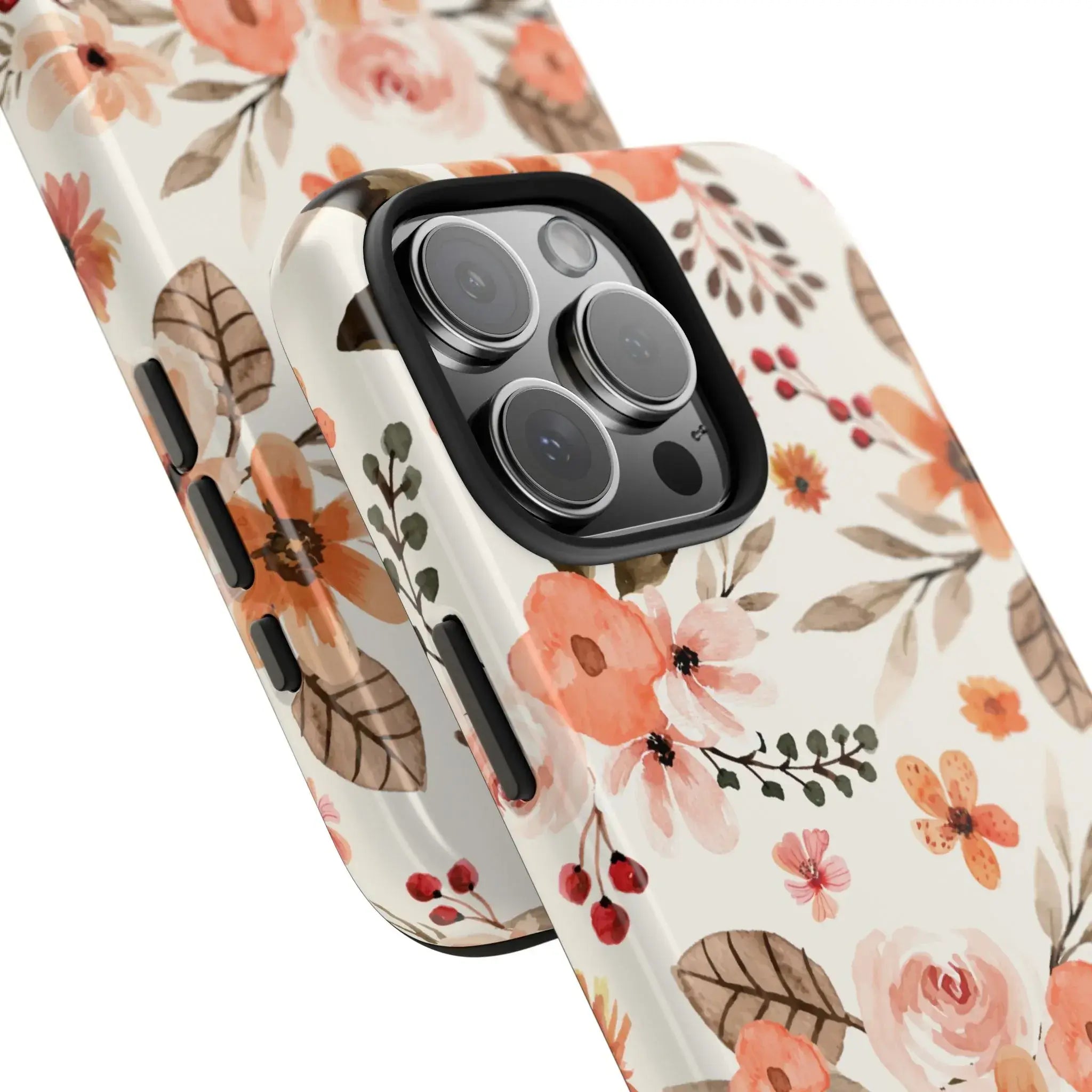 Timeless Vintage Florals Phone Case (Apple & Android) - Pink Sweetheart