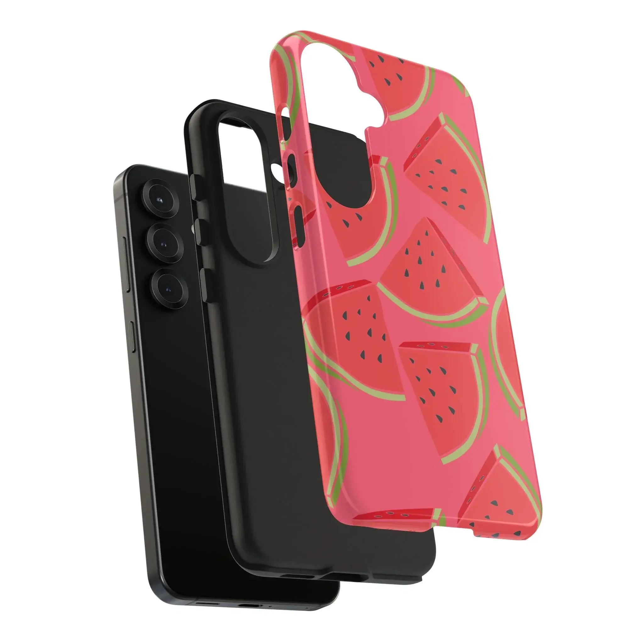 Watermelon Slices Phone Case (Apple & Android) - Pink Sweetheart