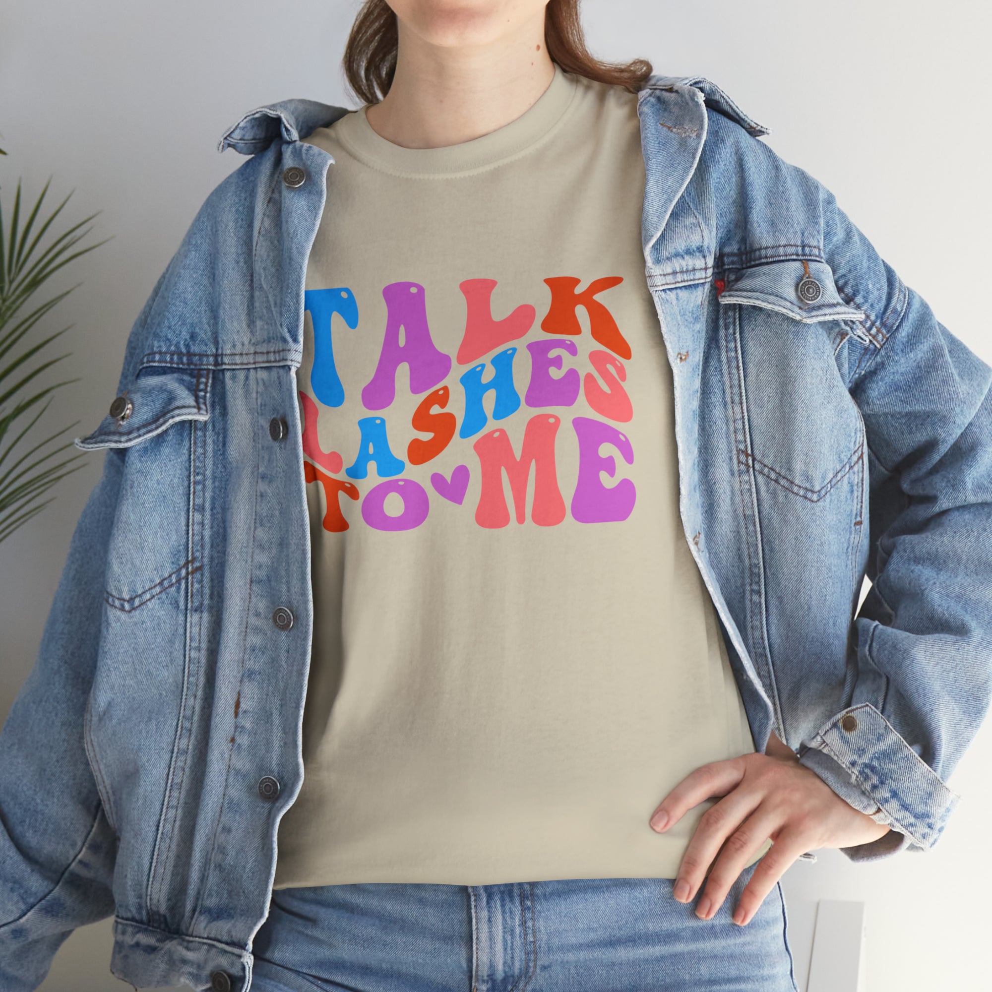 Talk Lashes to Me Cotton Tee