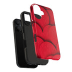 Big Red Felt Hearts Phone Case (Apple & Android)