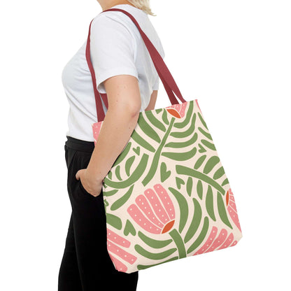 70s Retro Botanicals Tote Bag