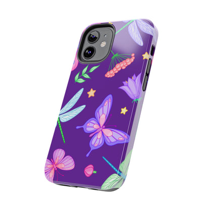 Purple Majestic Butterfly Phone Case