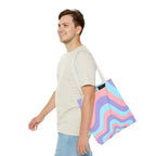 Groovy Star Blast Tote Bag