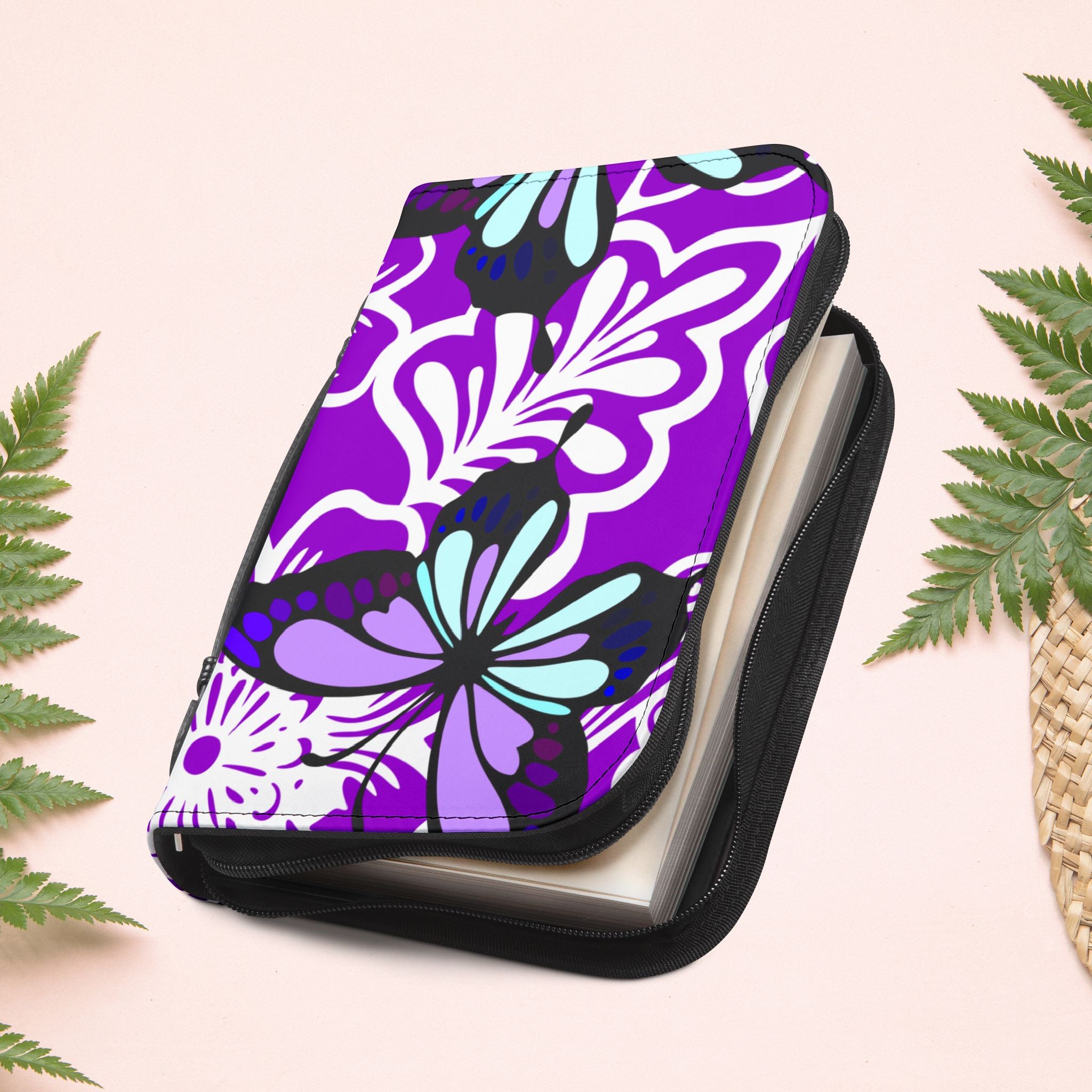 Purple Amethyst Butterfly Book Cover