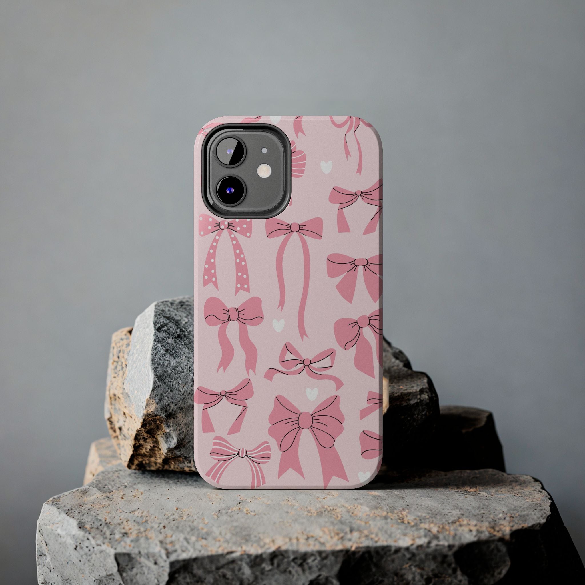 Pink Bow Ribbons Phone Case (Apple & Android)
