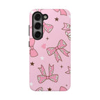 Pretty Pink Bows Phone Case (Apple & Android) - Pink Sweetheart