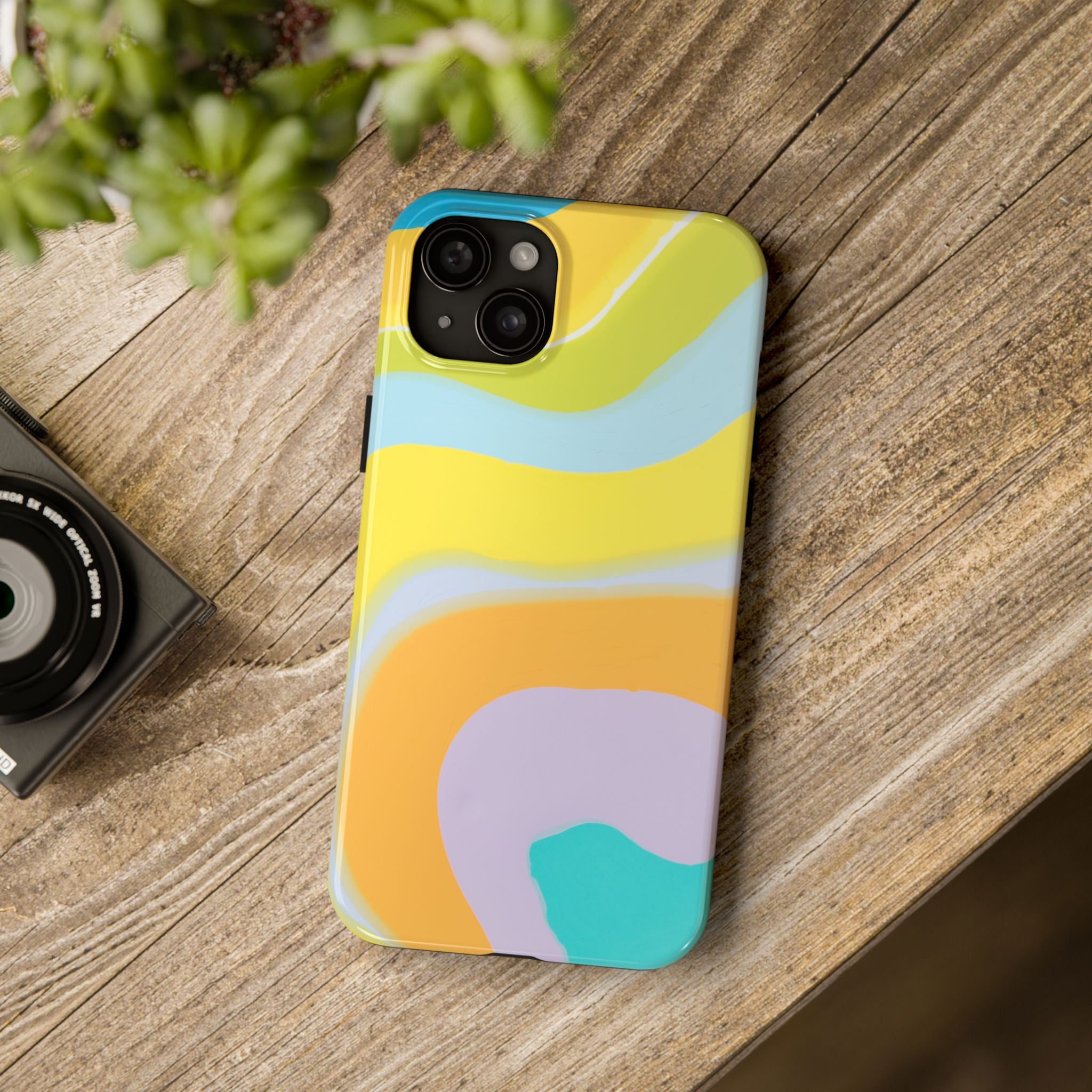 Colorful Pastel Marble Pattern Phone Case (Apple & Android)