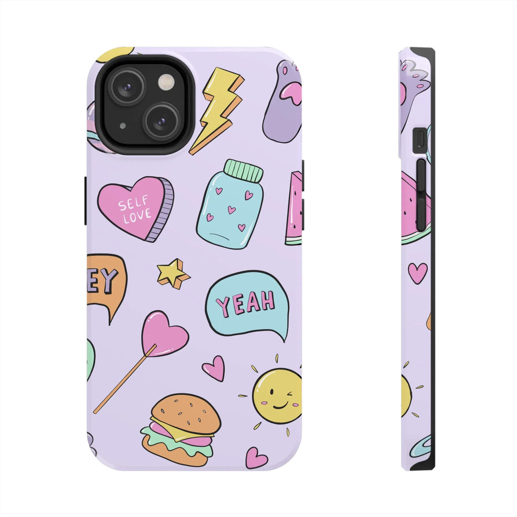 Kawaii Cute Collection Phone Case (Apple & Android) - Pink Sweetheart
