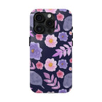 Purple Florals Phone Case (Apple & Android)