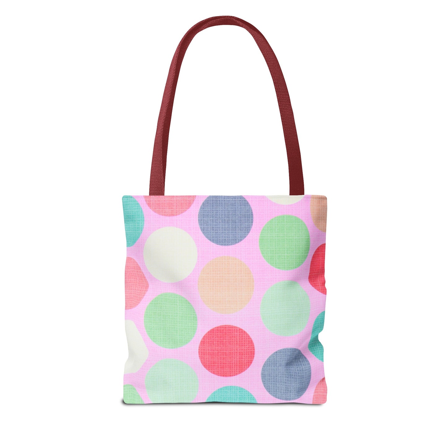 Sweet Candy Polka Dots Tote Bag