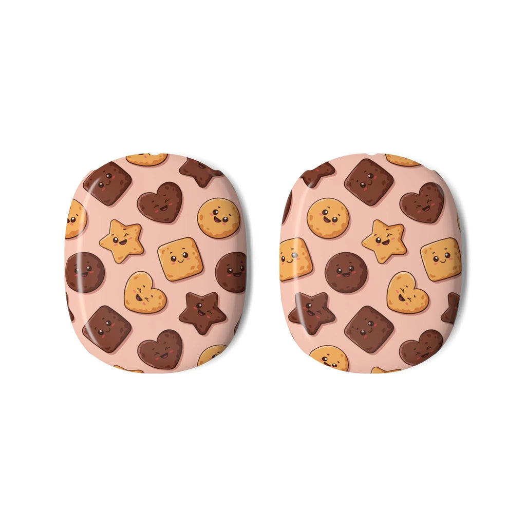 Cute Cookies AirPods Max Shell Case - Pink Sweetheart
