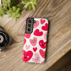 Happy Hearts Phone Case (Apple & Android)